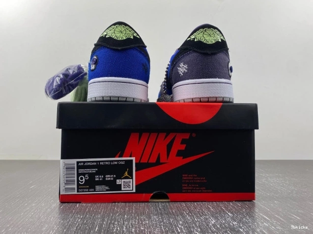 Rep TBK Williamson Zion DZ7292-420 Voodoo Low 1 Jordan OG Retro 0729
